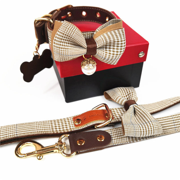 Teddy Dog Breast Strap Collar Adjustable Pet Harness
