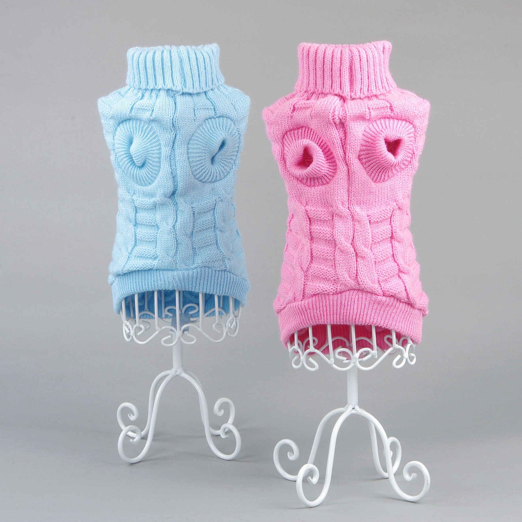 Solid Color Teddy Dog Sweater And Cat Clothes