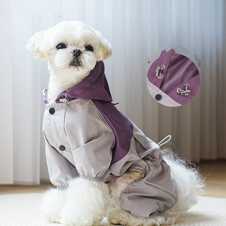 Pet Raincoat For Small And Medium Size Dogs