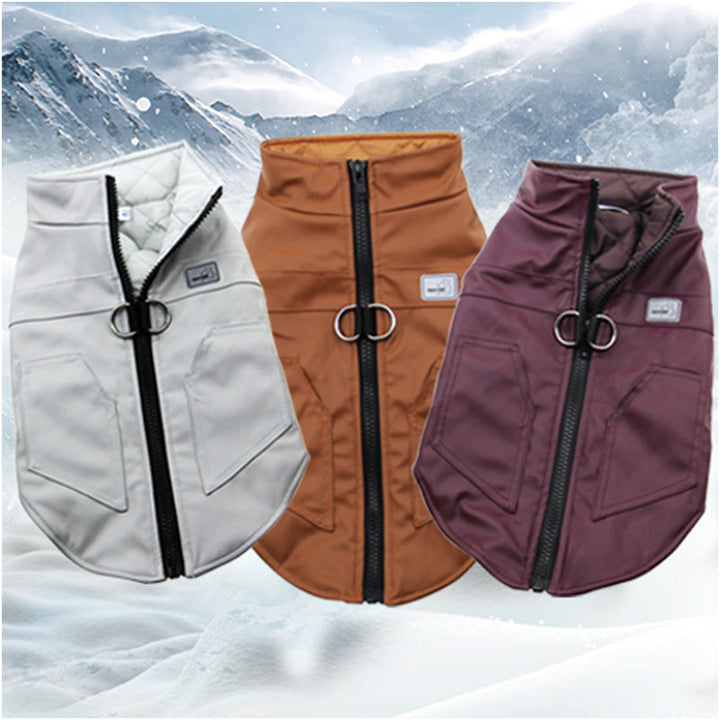 Winter Warm Vest Clothing For Dogs And Cats