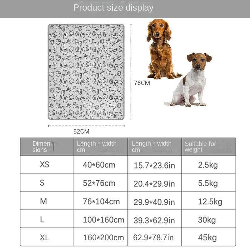 Pet Blanket Warm Cut Flower Footprint Cover Blanket Cat Dog Mat Fleece Embossed Pet Blanket