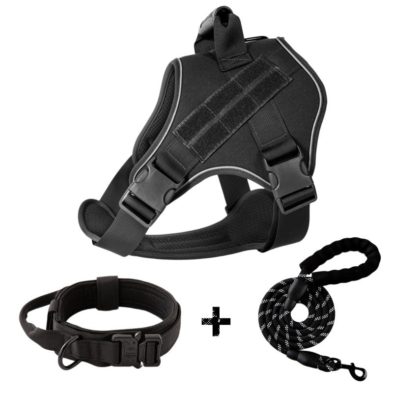 Tactical Dog Harness With Breathable Traction Rope