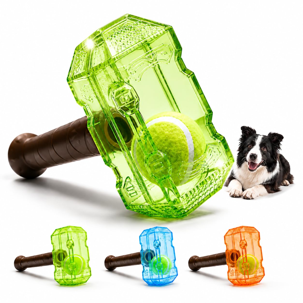 Tennis Ball Bottle Interactive Dog Chew Toy Medium Large