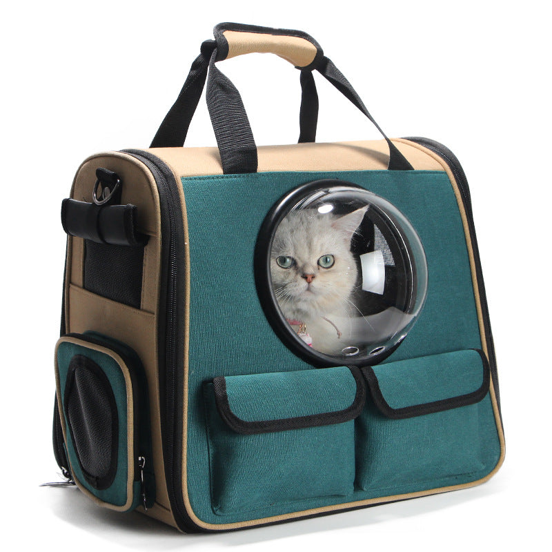 Pet Backpack Space Bag For Dogs Cats Travel