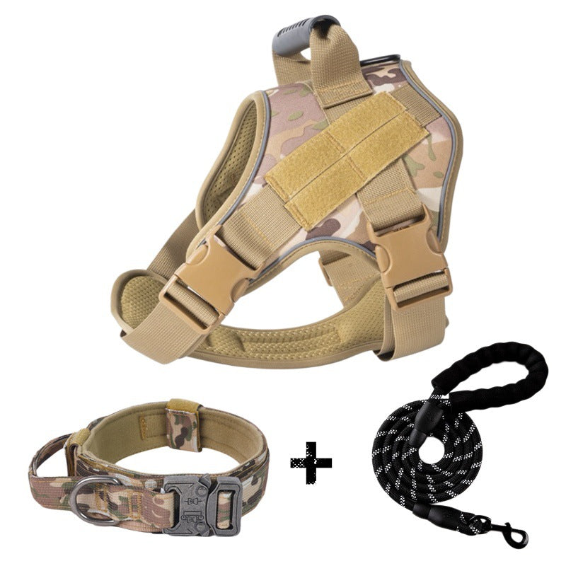 Tactical Dog Harness With Breathable Traction Rope