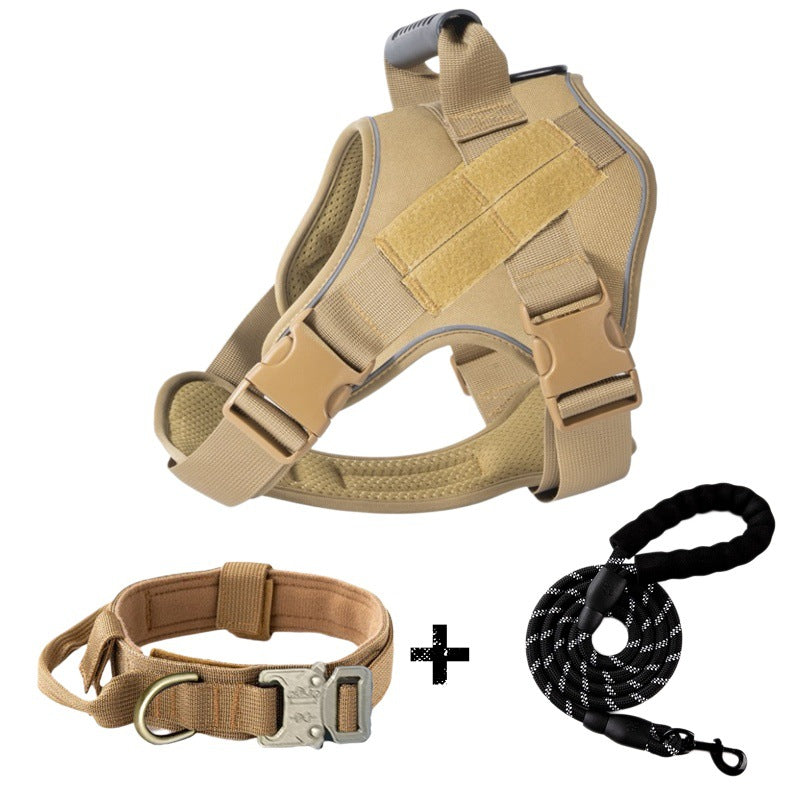 Tactical Dog Harness With Breathable Traction Rope