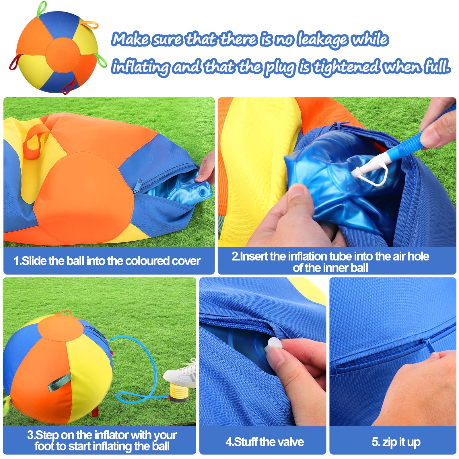 Herding Ball For Dogs With Handles Outdoor Training