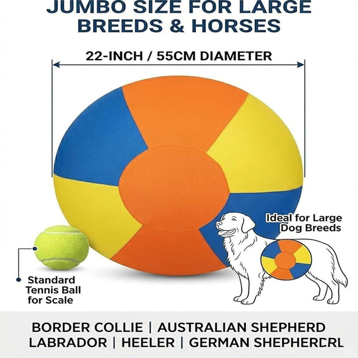 Herding Ball For Dogs With Handles Outdoor Training