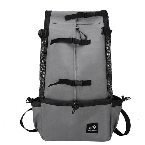 Portable Double-Shoulder Dog Carrier Backpack For Outdoor Travel