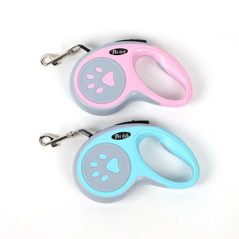 3m 5m Nylon Automatic Retractable Dog Leash