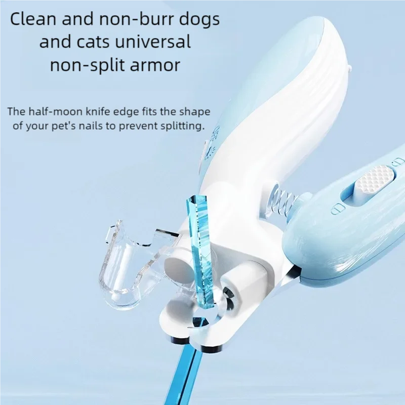 Professional Pet Nail Clippers With LED Light Trimmer