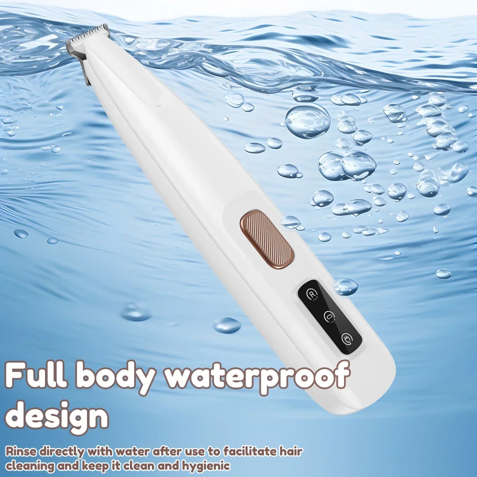Waterproof Dog Paw Trimmer With LED Display Light