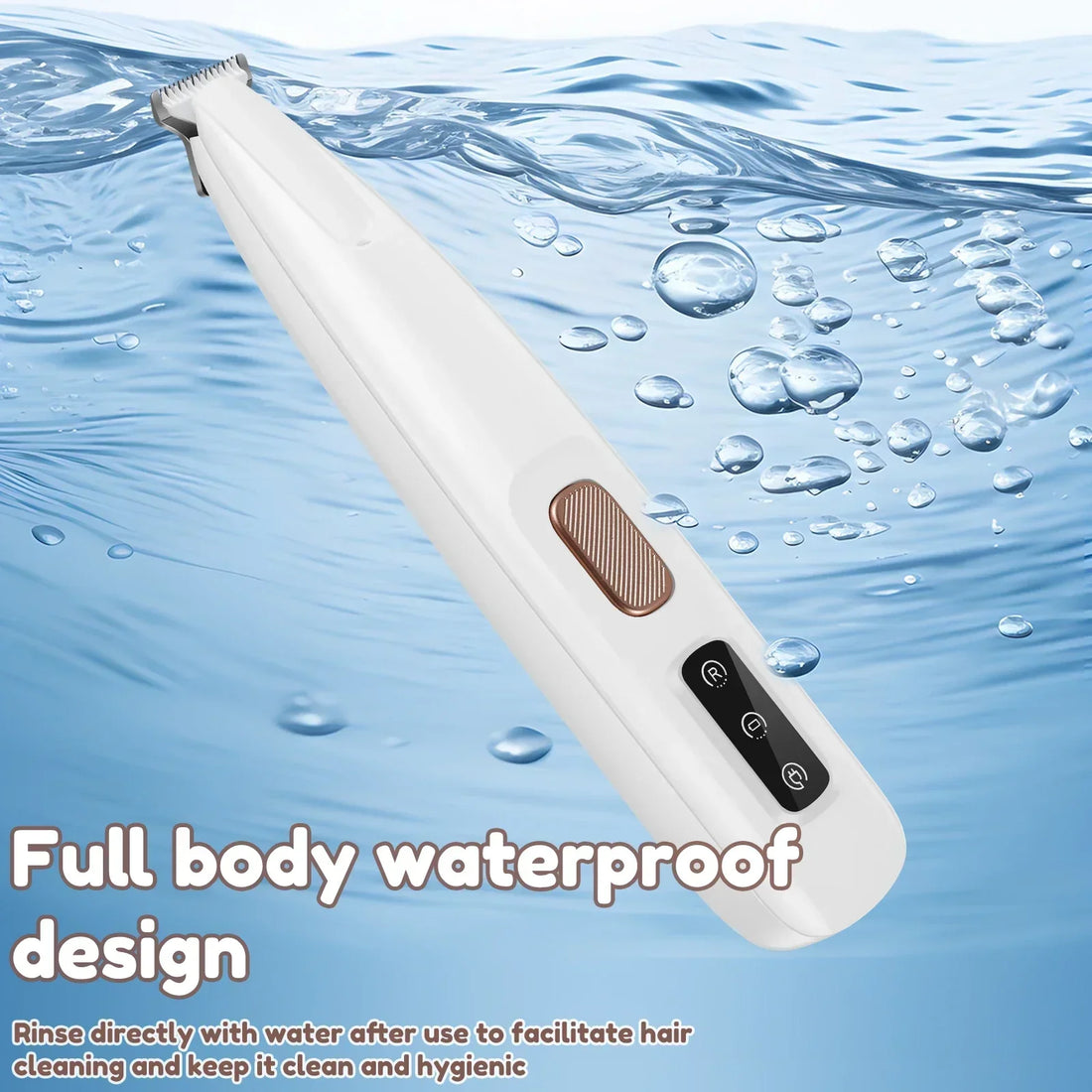 Waterproof Dog Paw Trimmer With LED Display Light