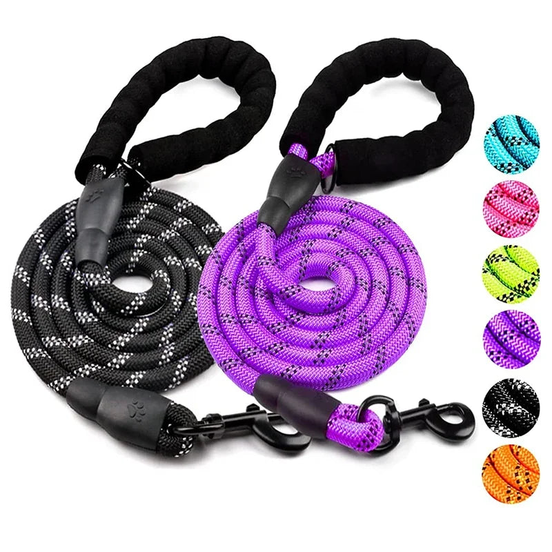 Strong Reflective Dog Leash For Small Large Dogs
