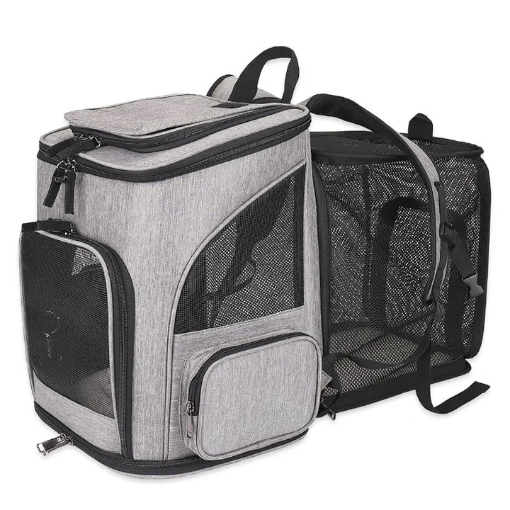 Expandable Pet Carrier Backpack For Cats Dogs Under