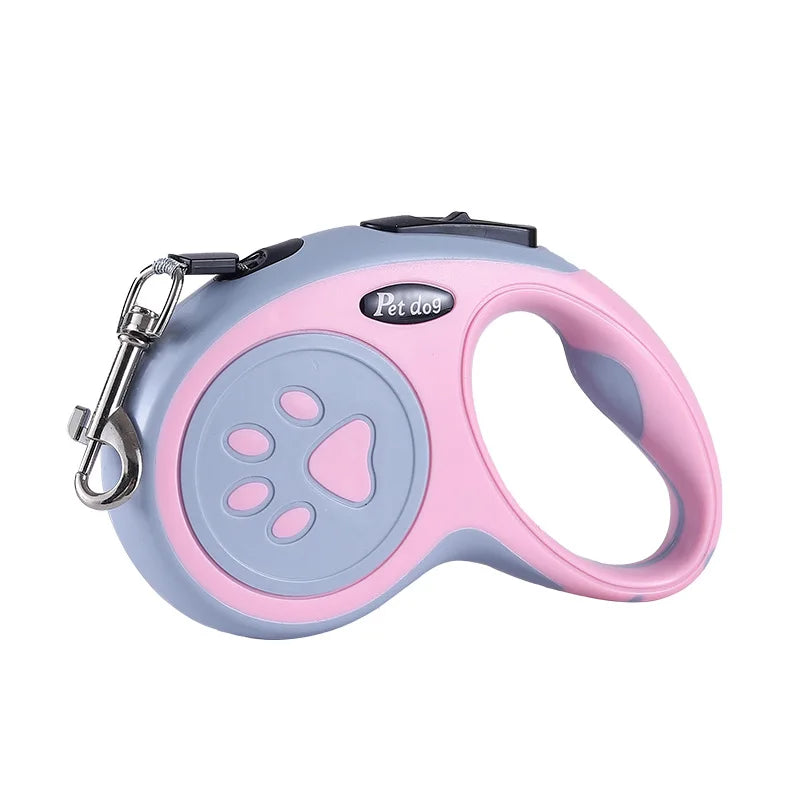 3m 5m Nylon Automatic Retractable Dog Leash