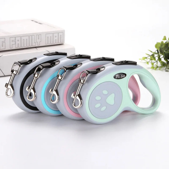 3m 5m Nylon Automatic Retractable Dog Leash