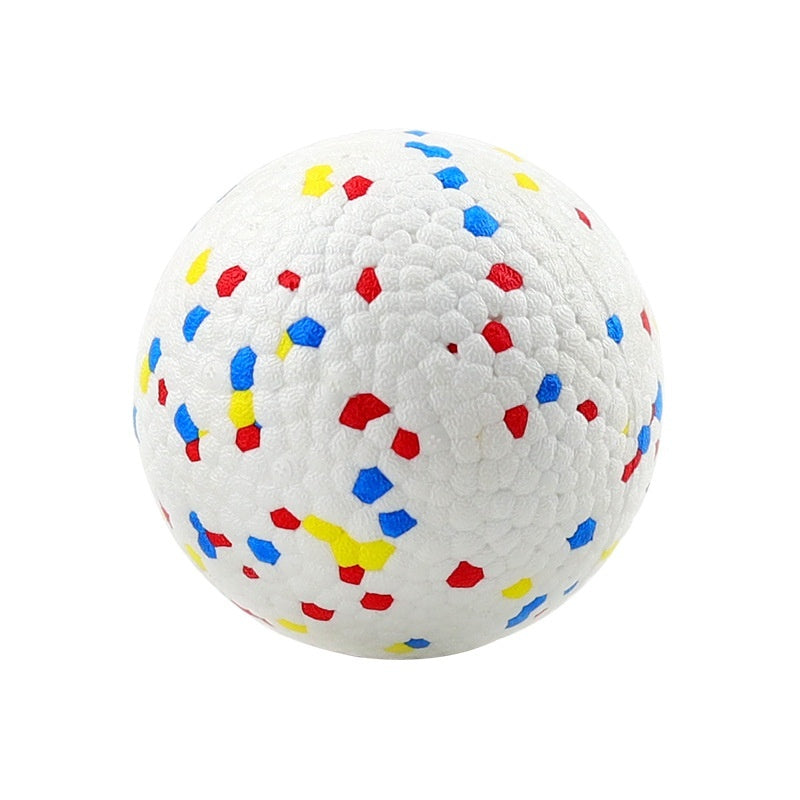 Colorful Woven Pet Toy Ball With Bell