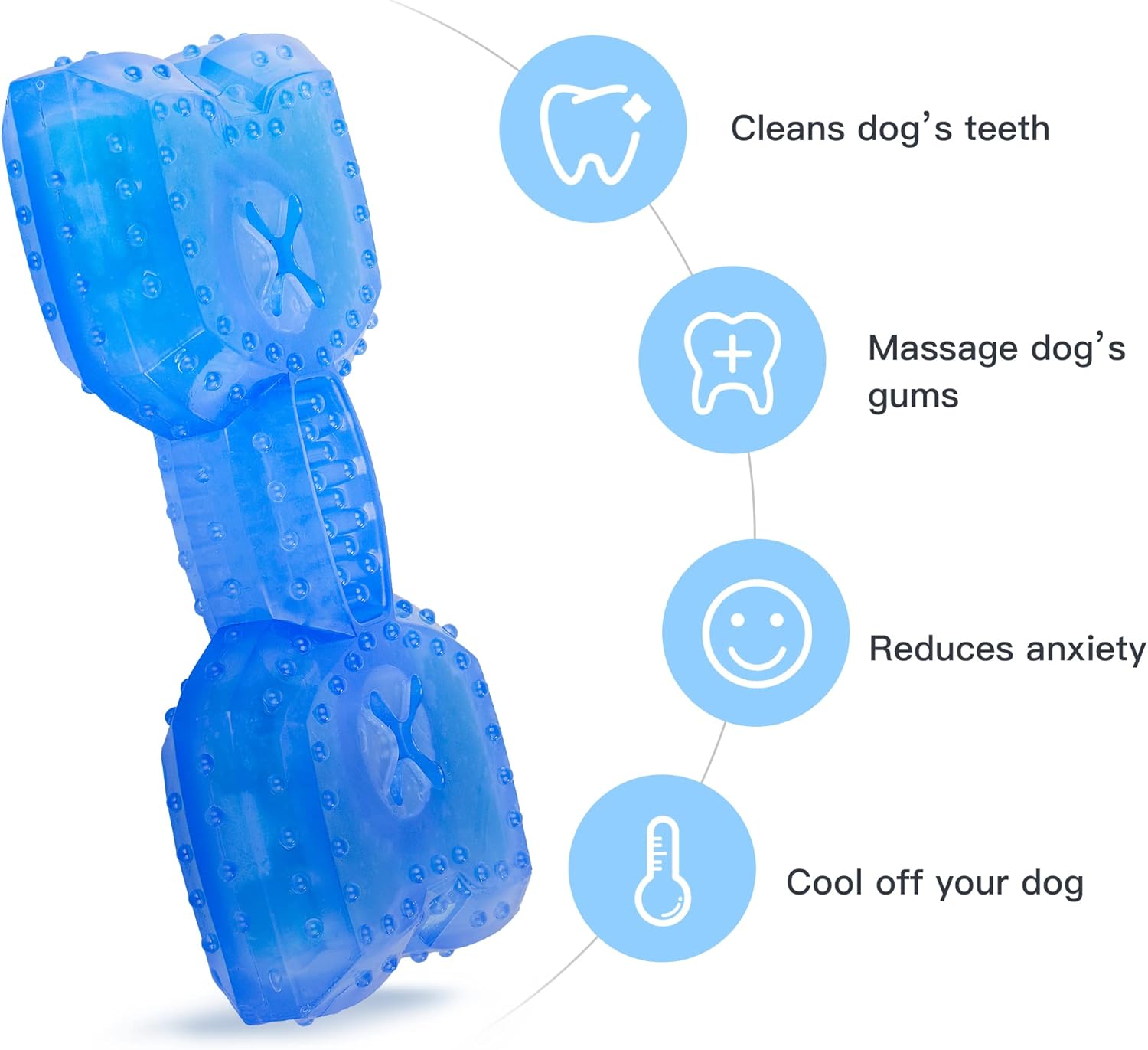 Cooling Dog Teether Chew Toy For Puppies Treats