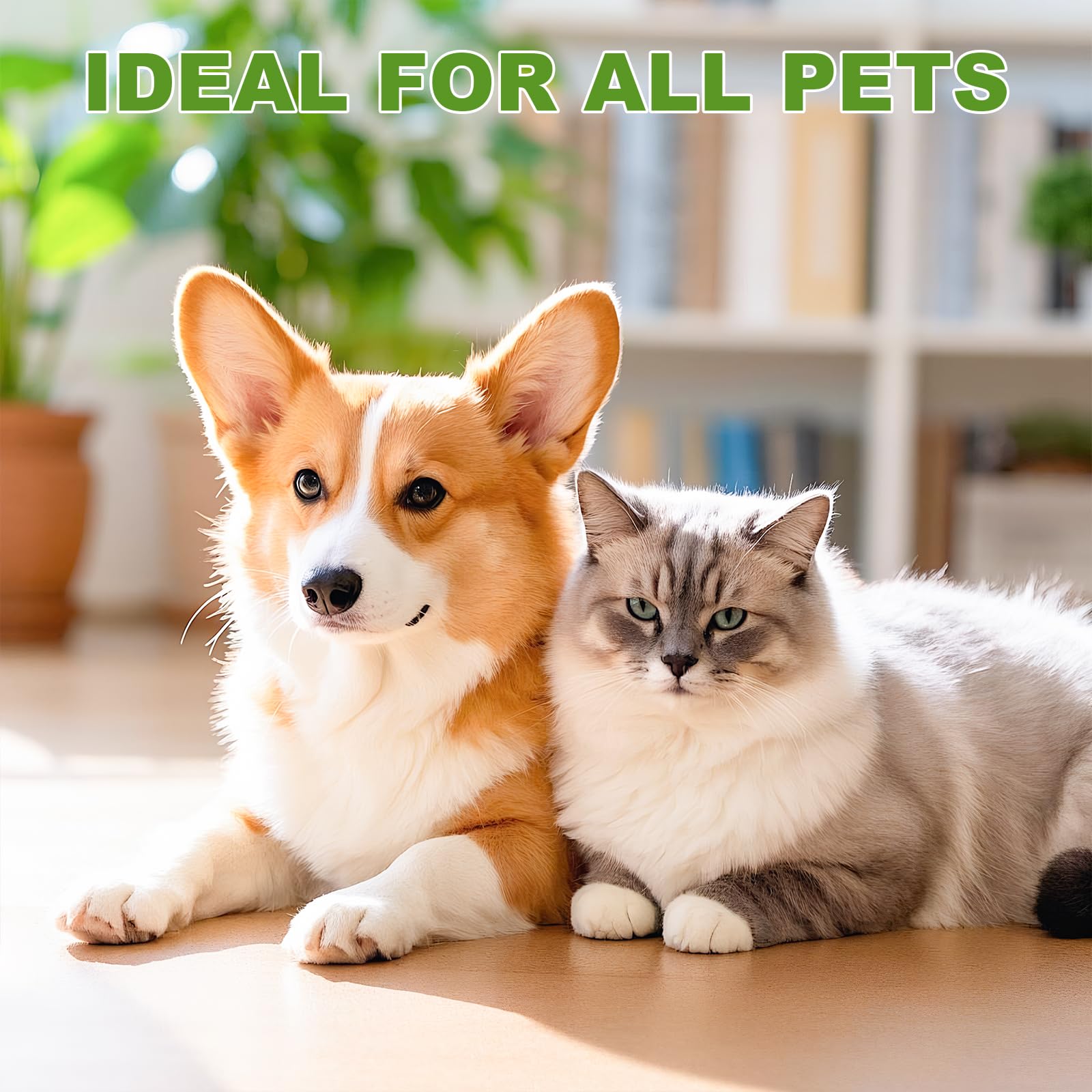 Double-Sided Dematting Comb For Dogs Cats Thick Coats