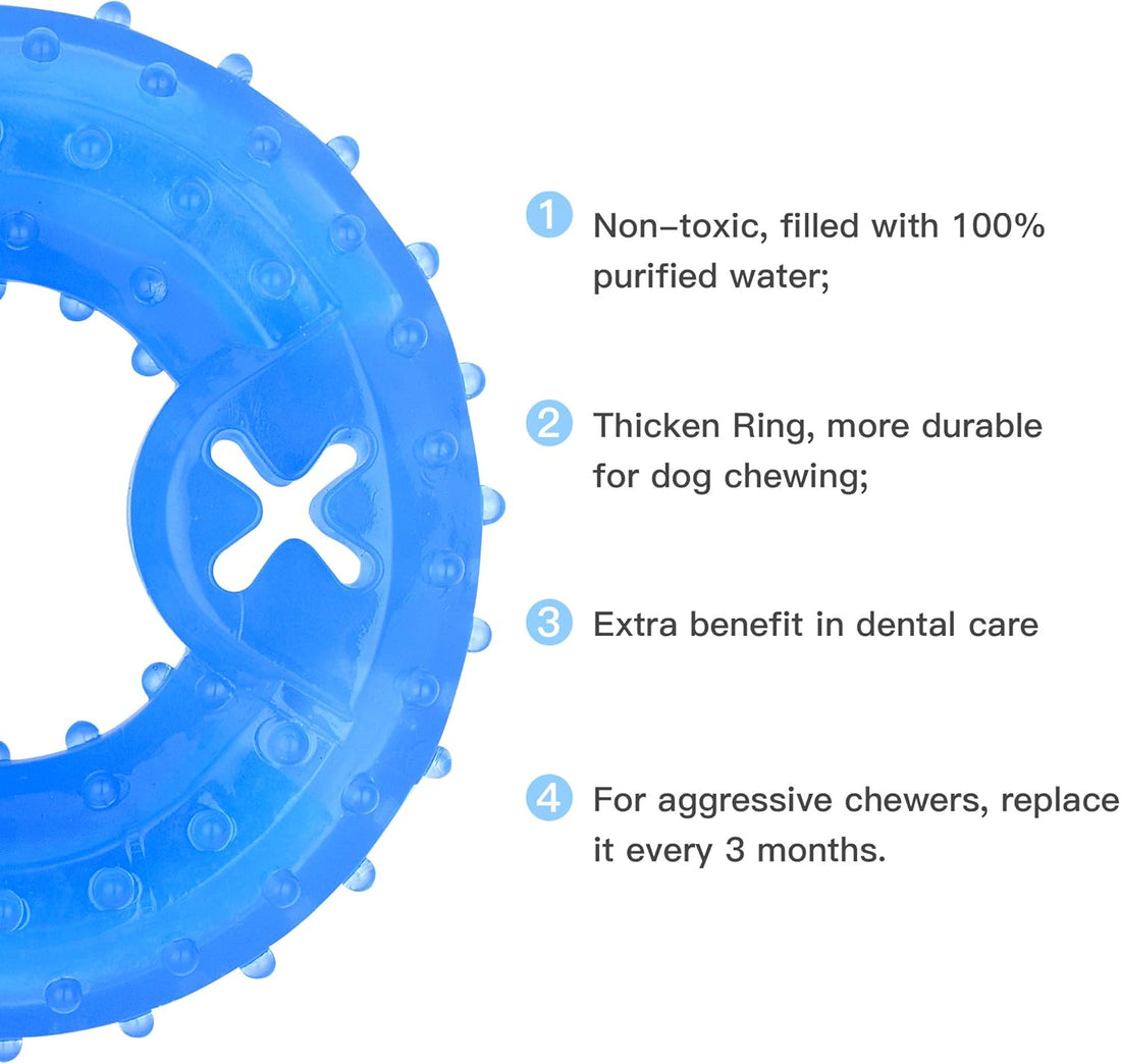 Cooling Dog Teether Chew Toy For Puppies Treats