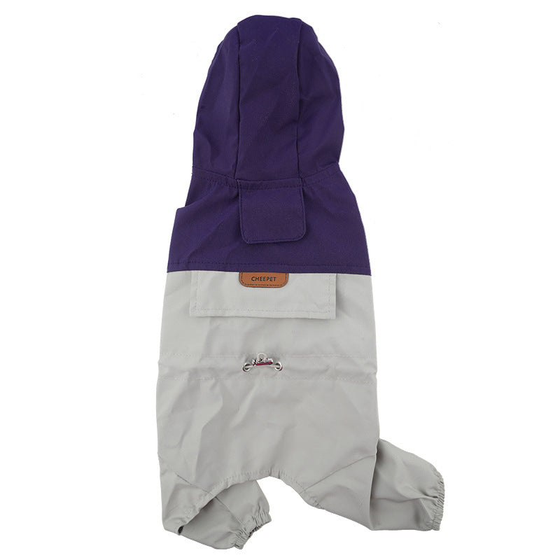 Pet Raincoat For Small And Medium Size Dogs