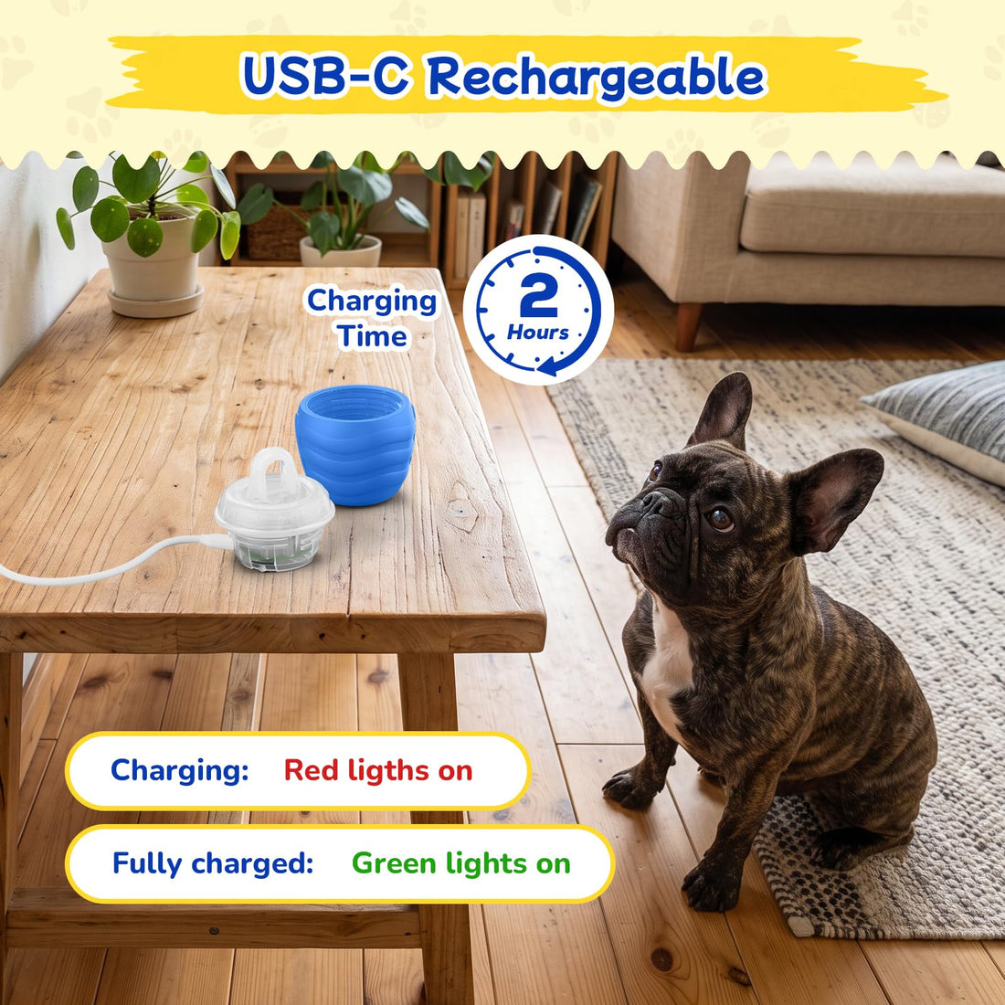 Interactive Automatic Rolling Dog Ball With Rope Toy