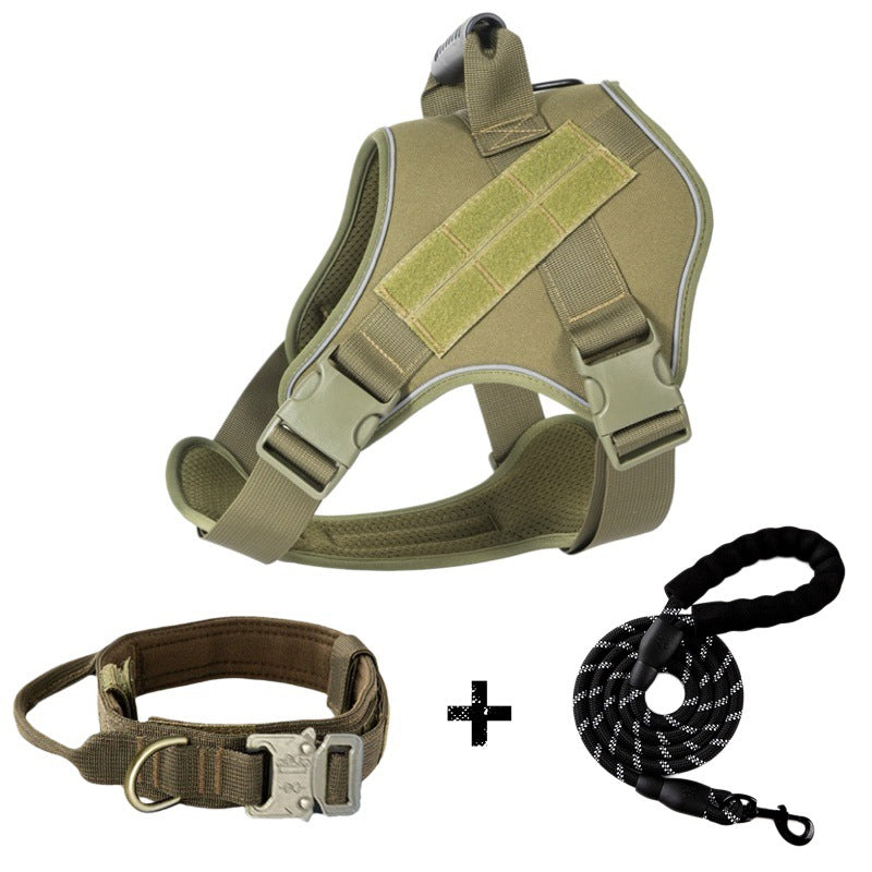 Tactical Dog Harness With Breathable Traction Rope