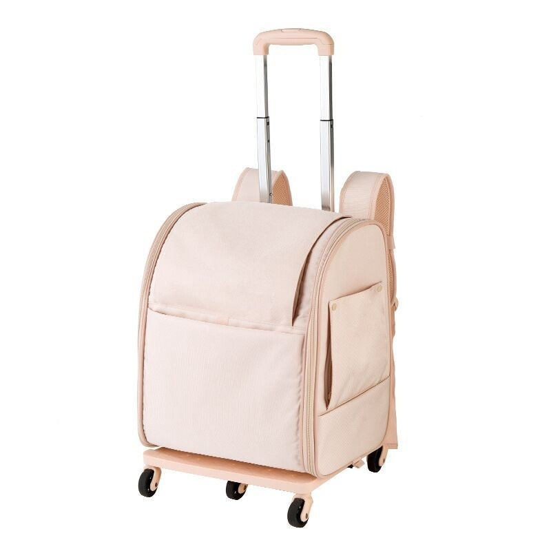 Portable Large Capacity Pet Carrier With Wheels