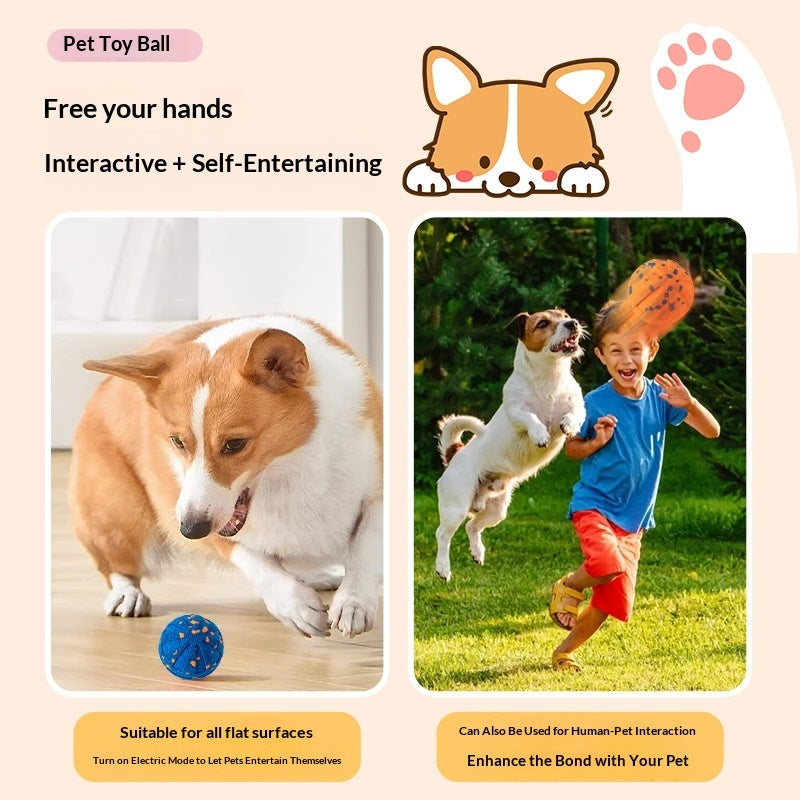 Smart Automatic Rolling Ball Interactive Pet Dog Toy
