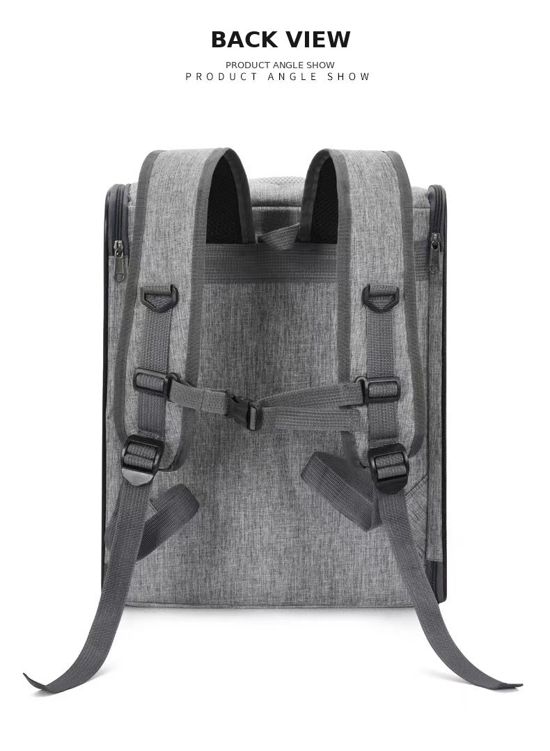 Large Ventilated Pet Backpack Carrier For Small Animals
