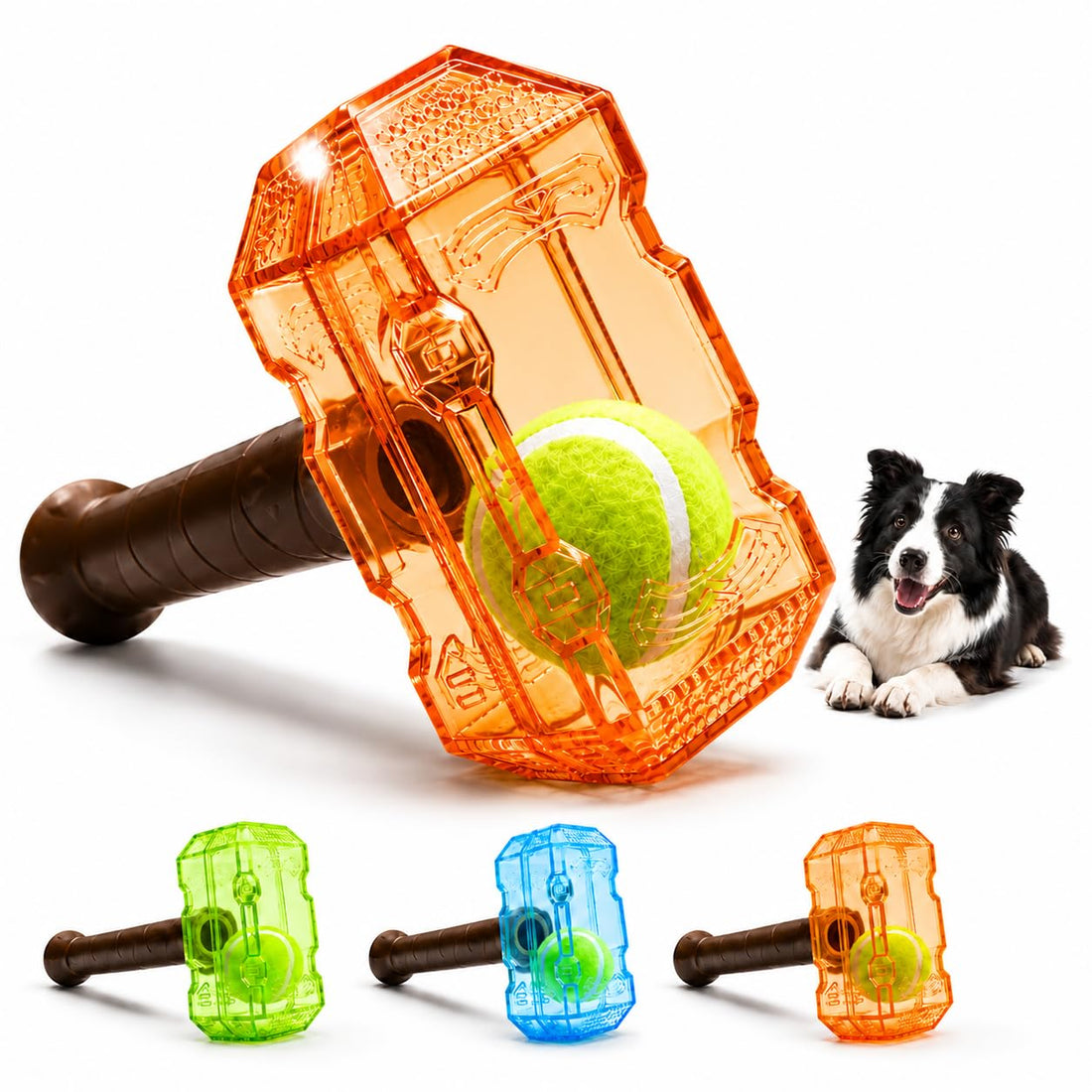 Tennis Ball Bottle Interactive Dog Chew Toy Medium Large