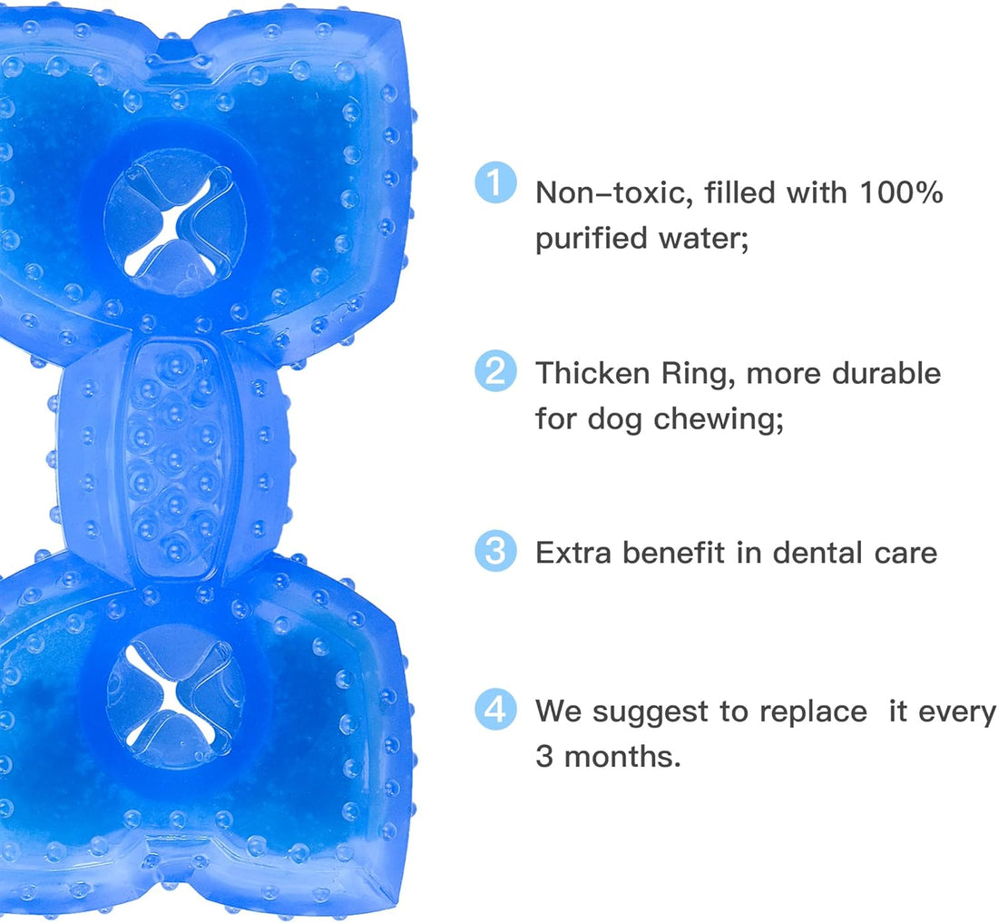 Cooling Dog Teether Chew Toy For Puppies Treats