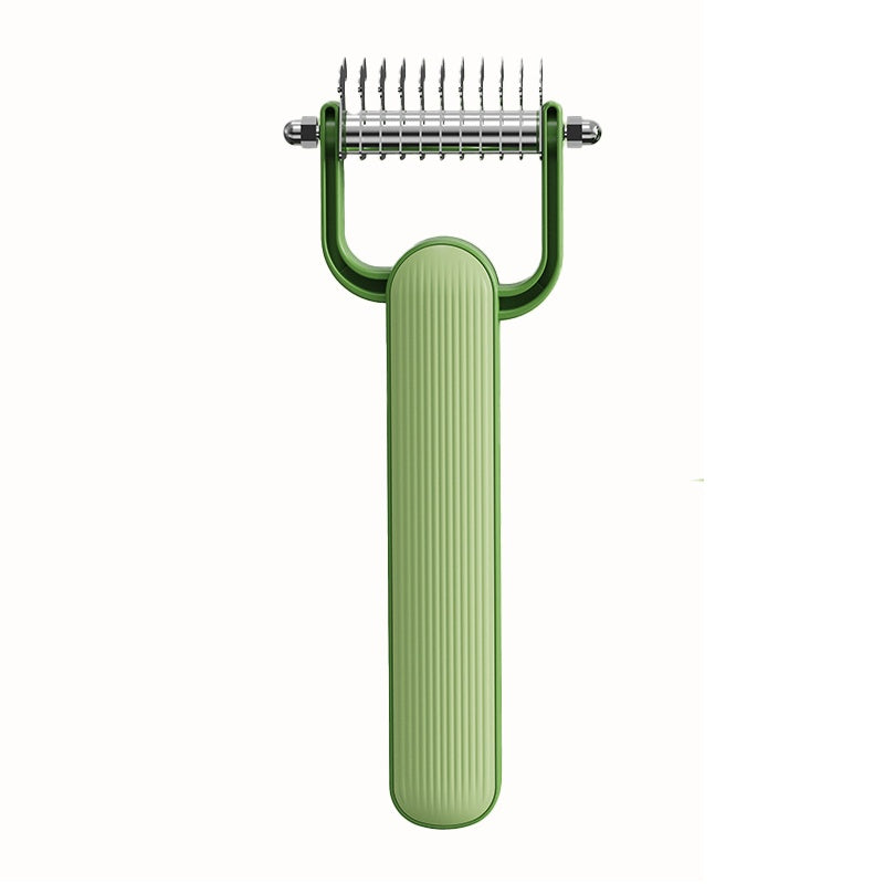 Double-Sided Dematting Comb For Dogs Cats Thick Coats