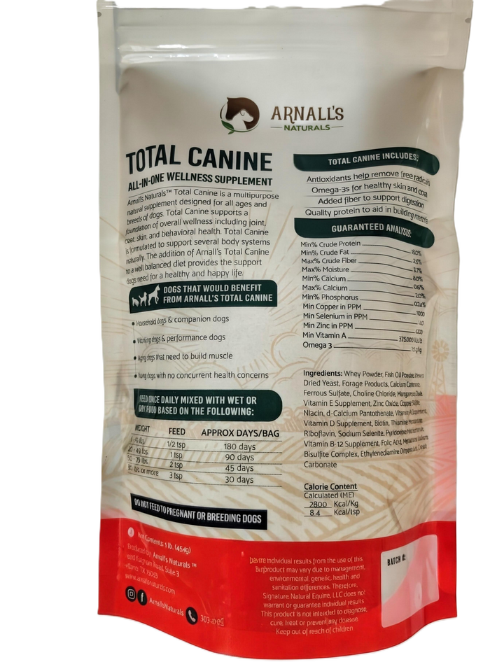 Total Canine: Wellness & Maintenance For Dogs